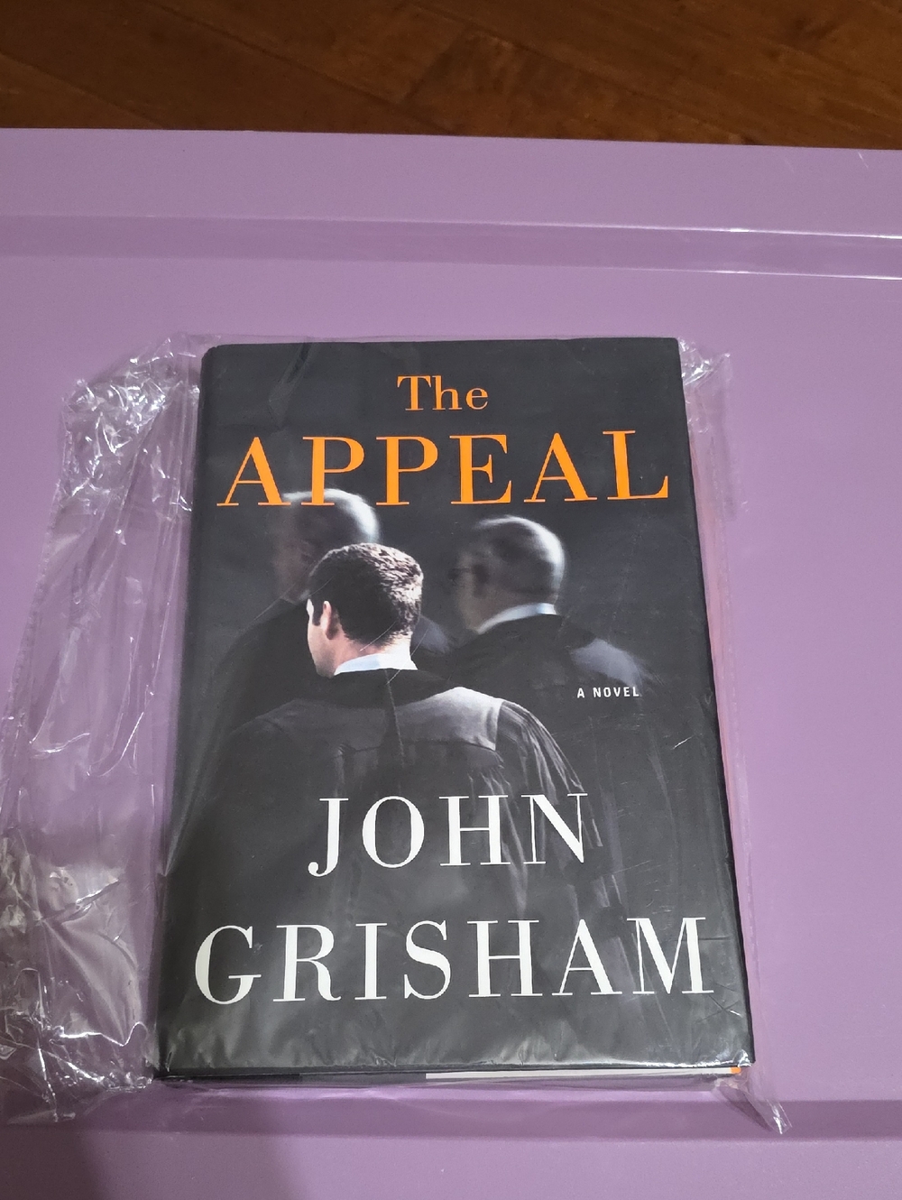 John Grisham The Appeal Hardcover Coffee Table Book - Black with Orange Text